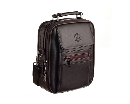PU Leather Men's Handbag, 3003