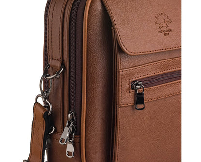 PU Leather Men's Handbag, 3003
