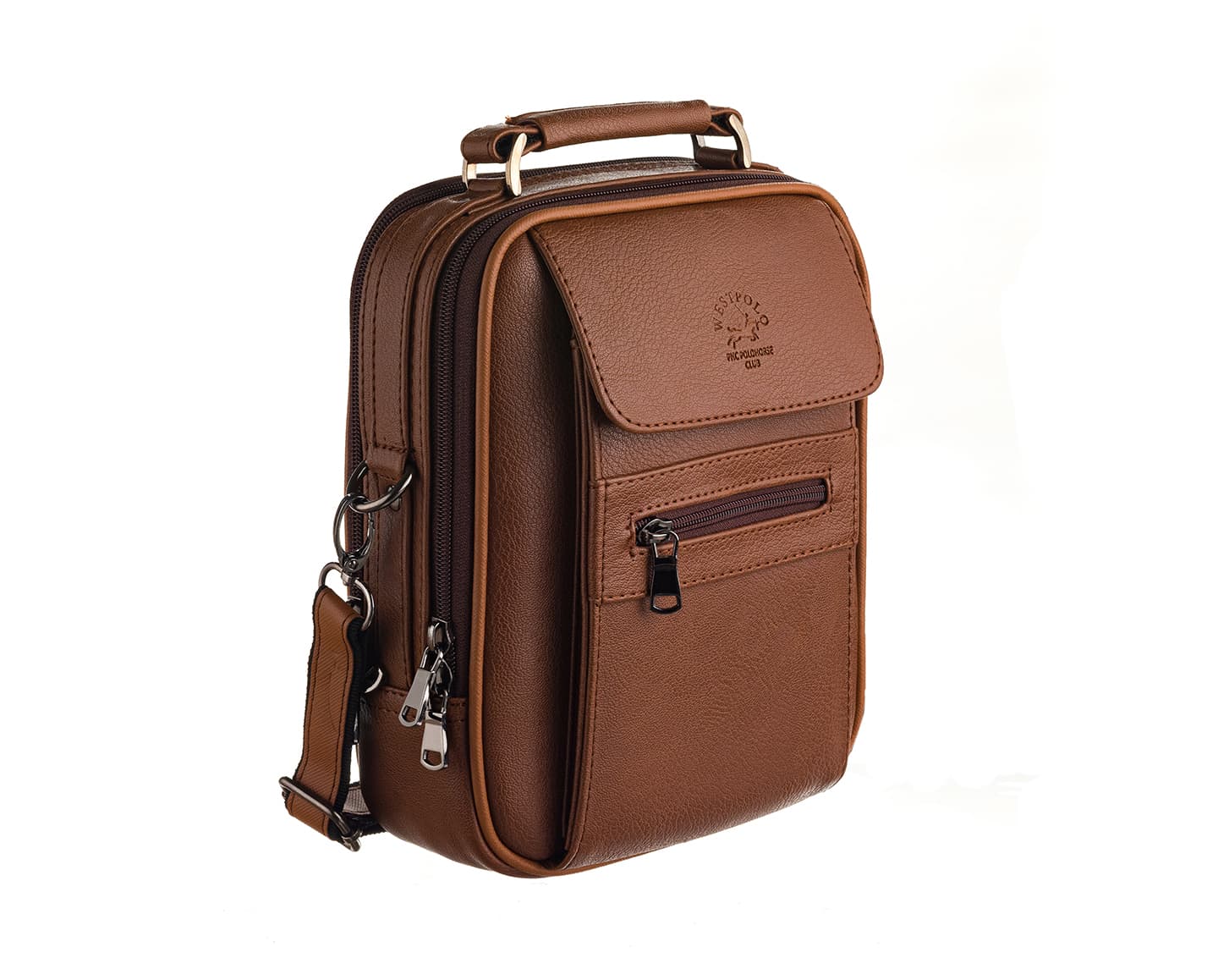 PU Leather Men's Handbag, 3003