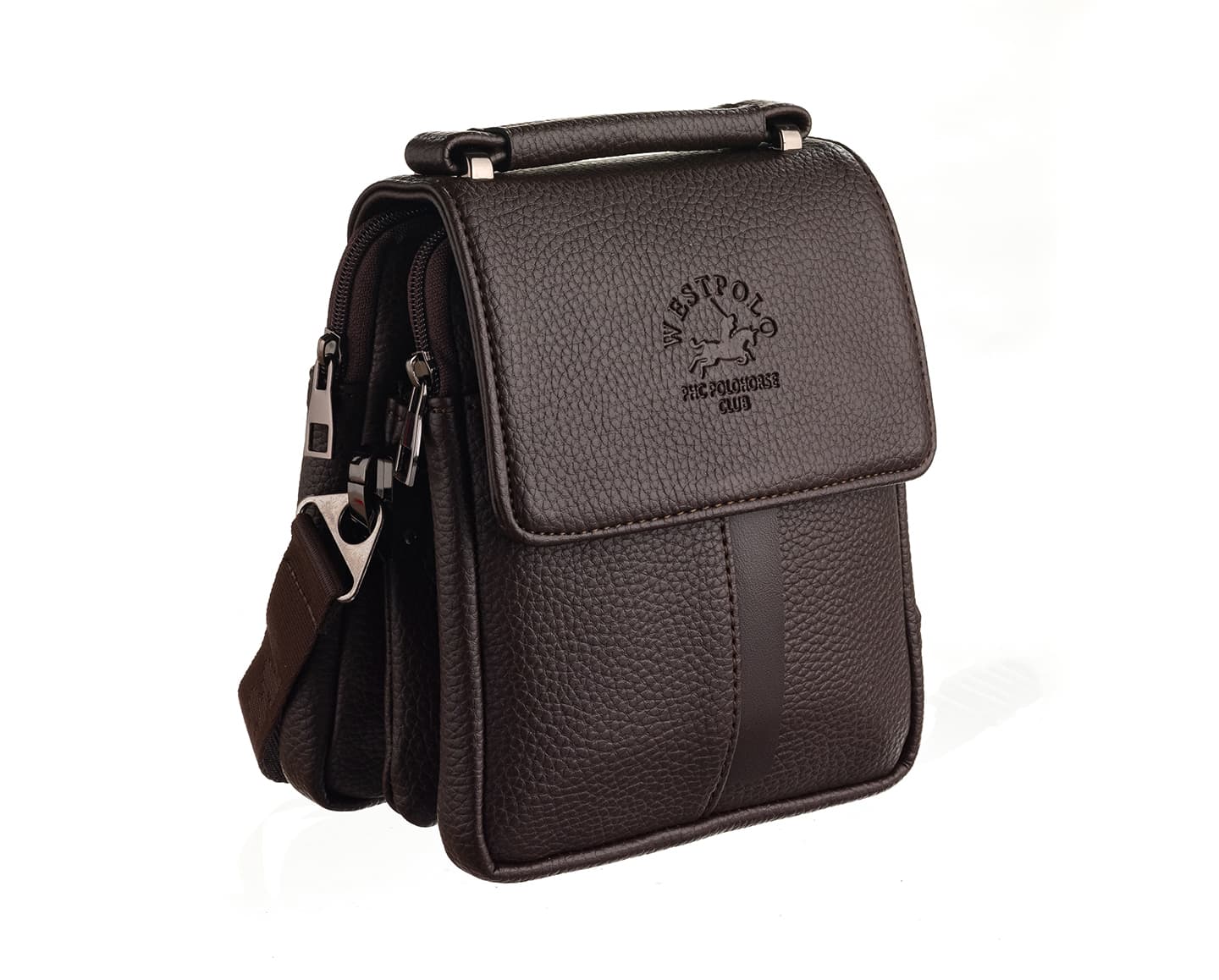 PU Leather Men's Handbag, 5001