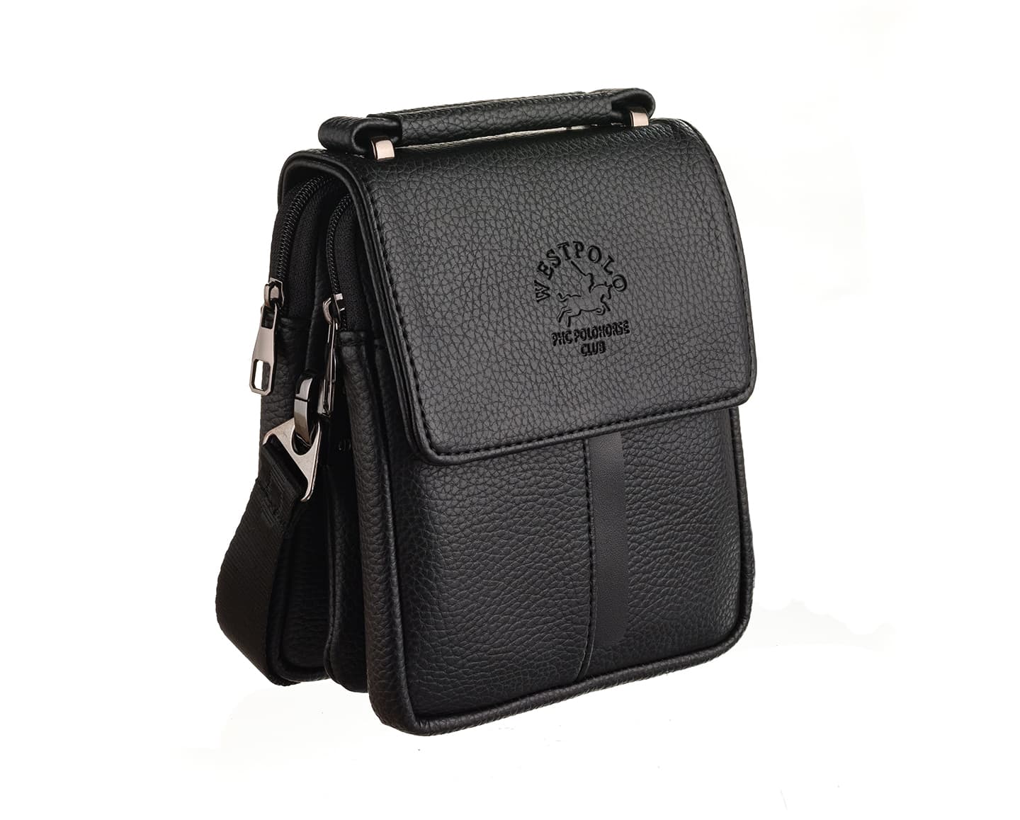 PU Leather Men's Handbag, 5001