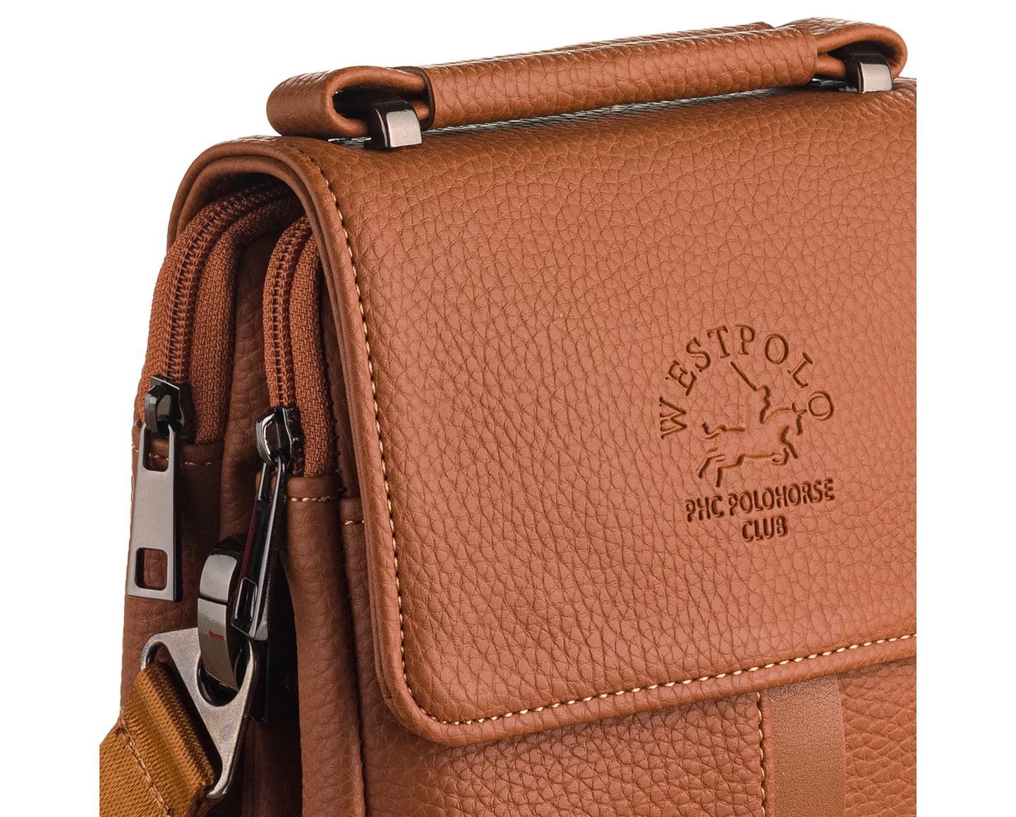 PU Leather Men's Handbag, 5001