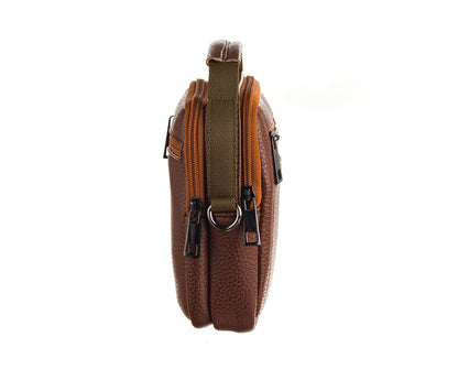 PU Leather Men's Handbag, 6045