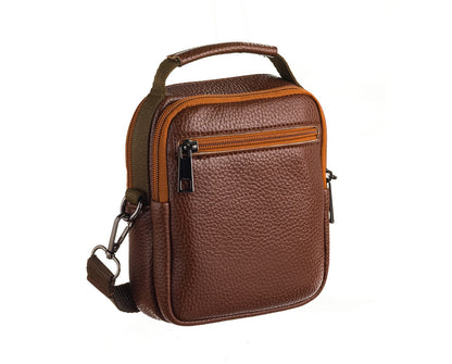 PU Leather Men's Handbag, 6045