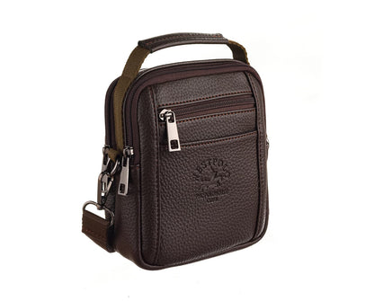 PU Leather Men's Handbag, 6045