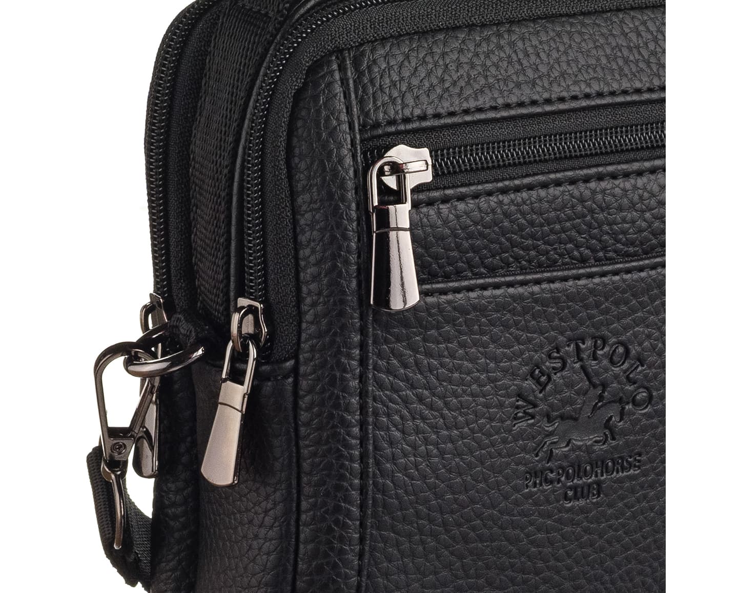 PU Leather Men's Handbag, 6045