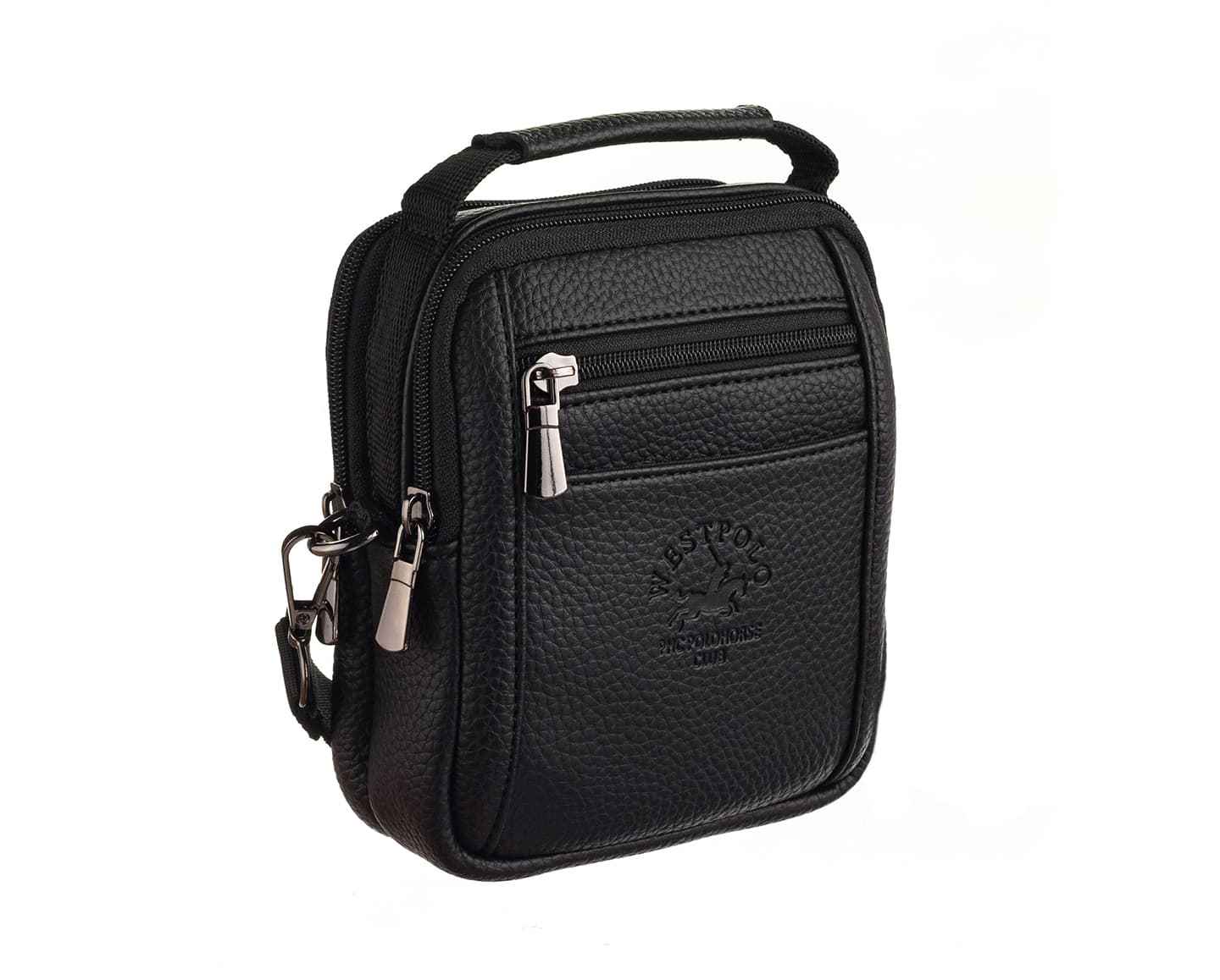 PU Leather Men's Handbag, 6045