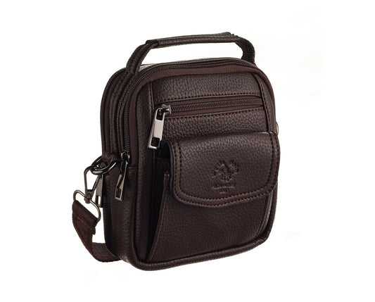 PU Leather Men's Handbag, 6036