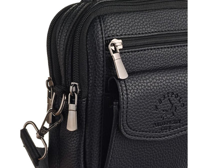 PU Leather Men's Handbag, 6036