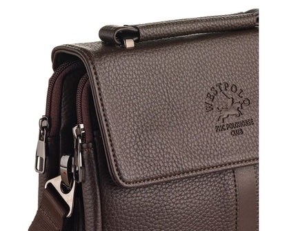 PU Leather Crossbody Bag, 5009
