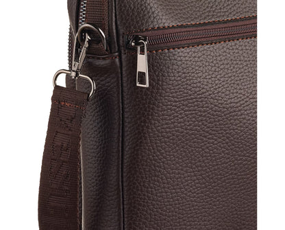 PU Leather & Canvas Men's Handbag, 7007