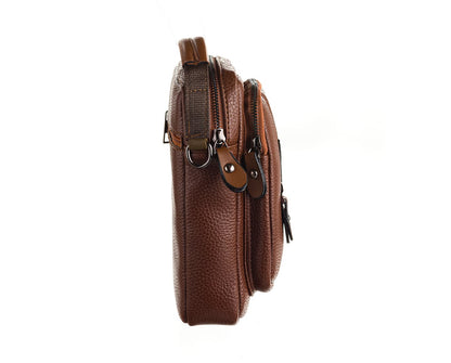 PU Leather & Canvas Men's Handbag, 7007