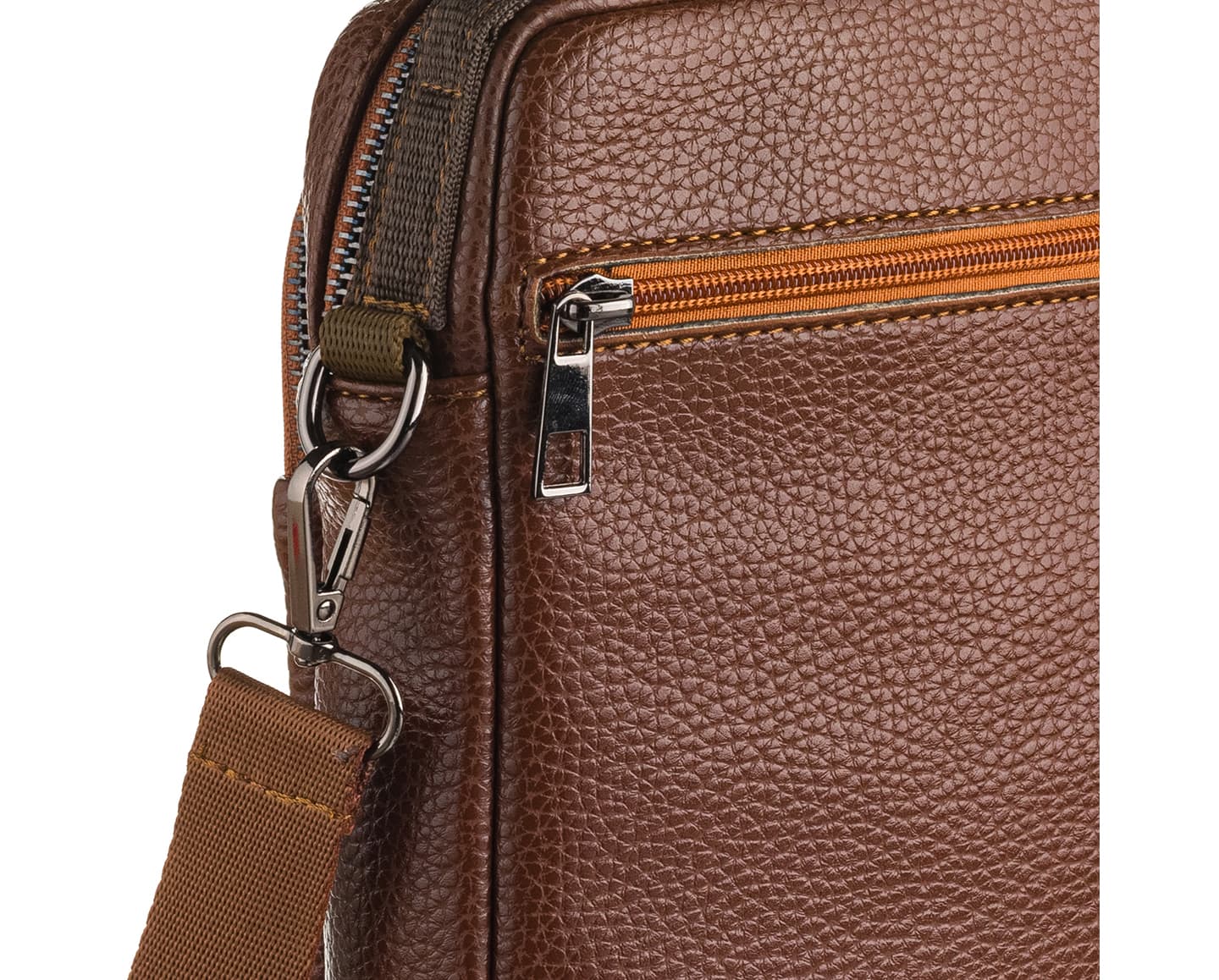 PU Leather & Canvas Men's Handbag, 7007