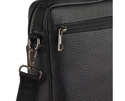 PU Leather & Canvas Men's Handbag, 7007