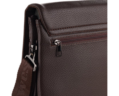 PU Leather Messenger Bag, 4003