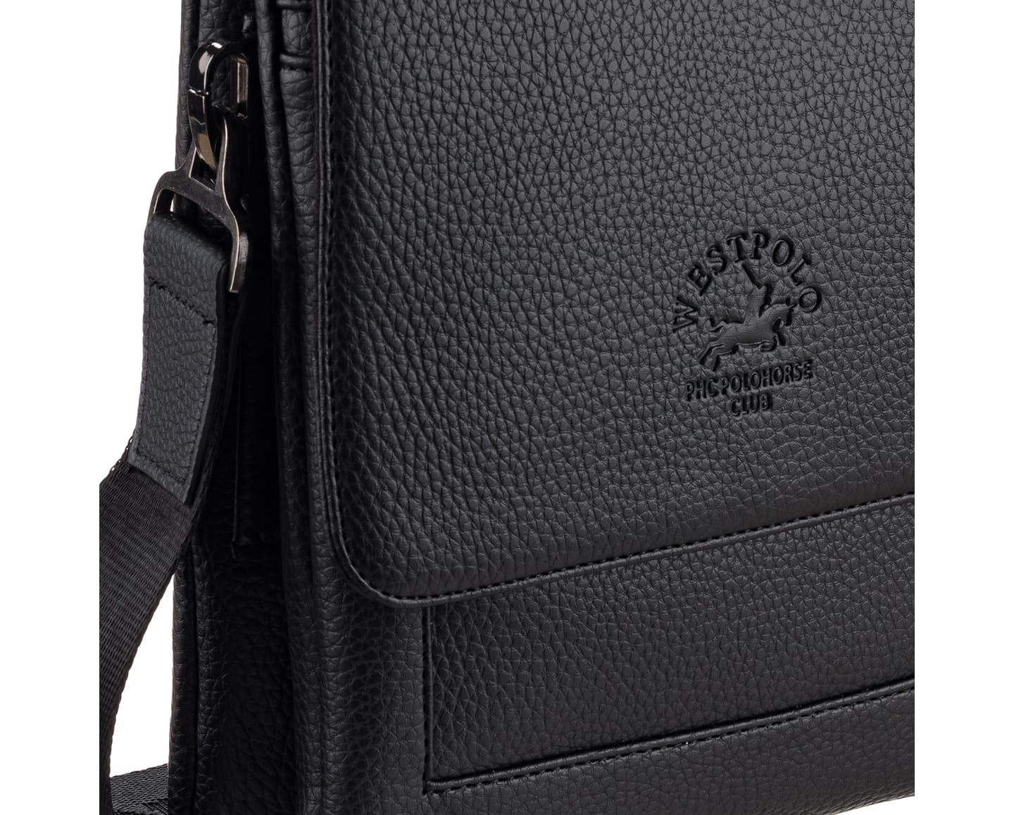 PU Leather Messenger Bag, 4003