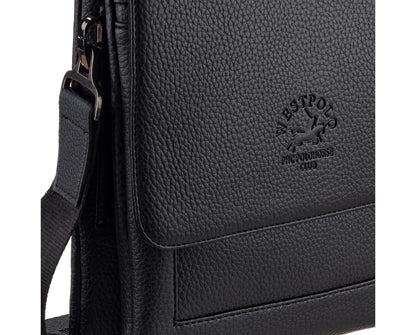 PU Leather Messenger Bag, 4003