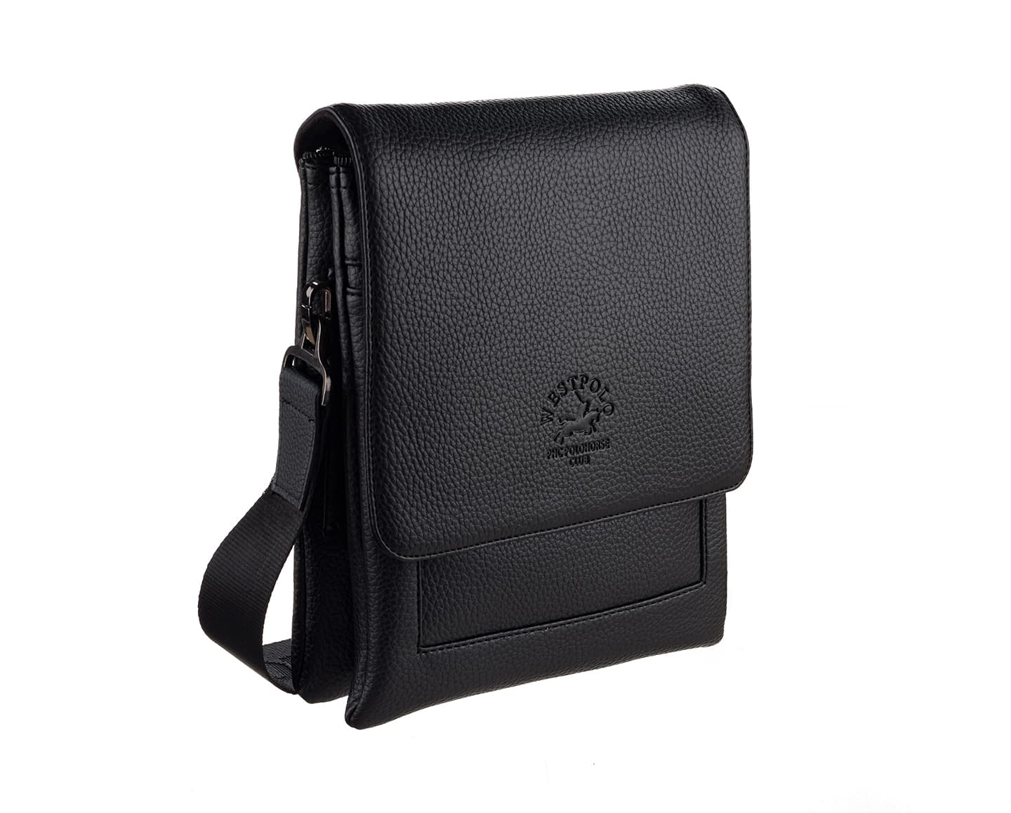 PU Leather Messenger Bag, 4003