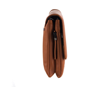 PU Leather Messenger Bag, 4001