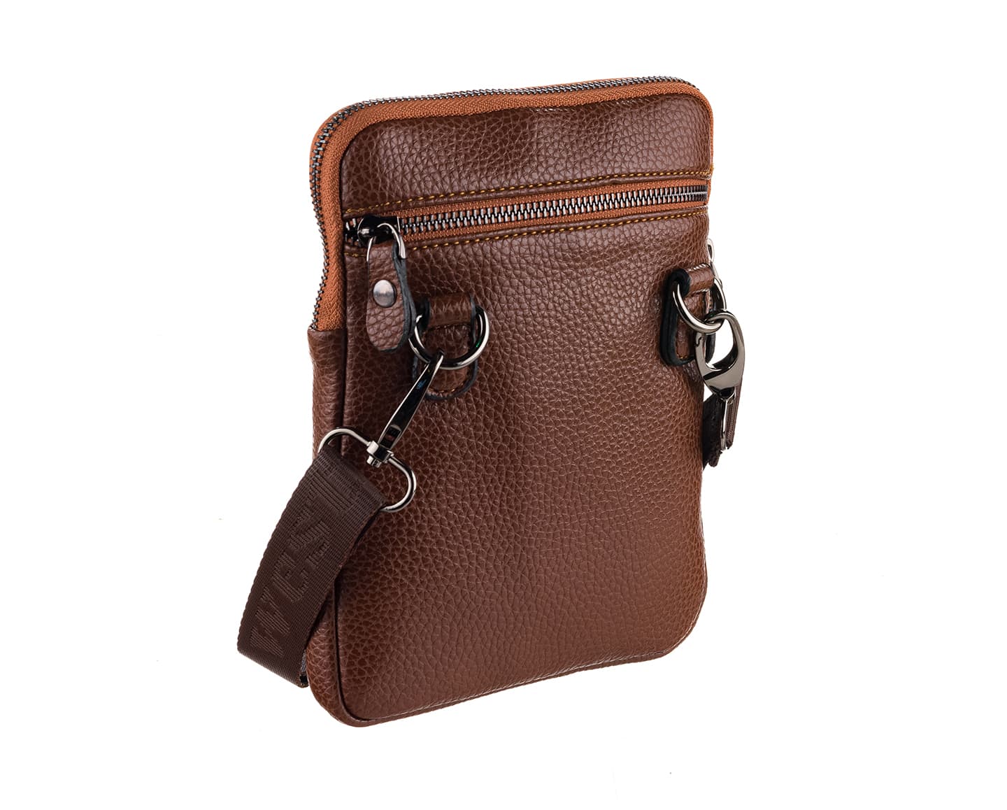 PU Leather Messenger Bag, 6020