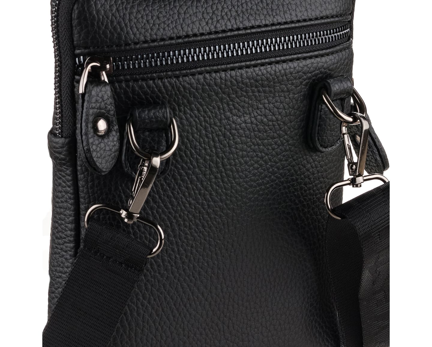 PU Leather Messenger Bag, 6020