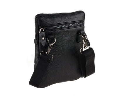 PU Leather Messenger Bag, 6020