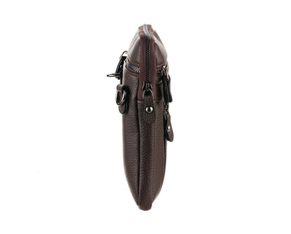 PU Leather Messenger Bag, 6020