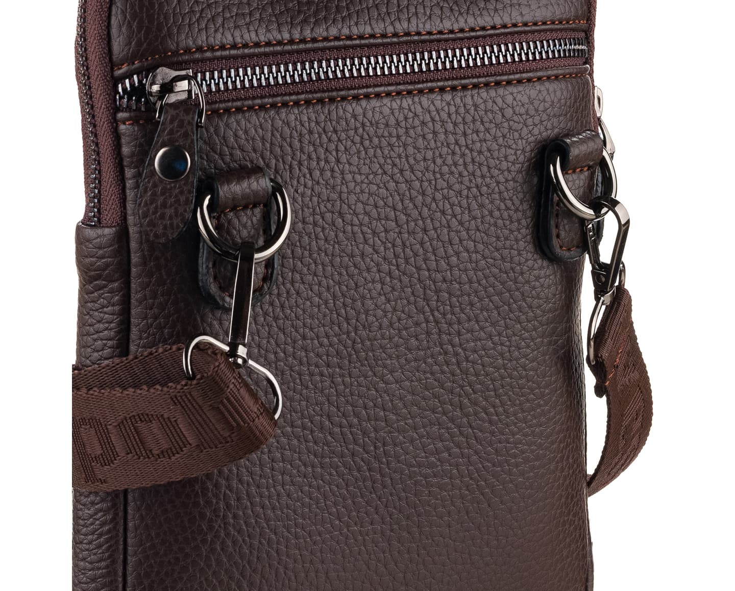 PU Leather Messenger Bag, 6020
