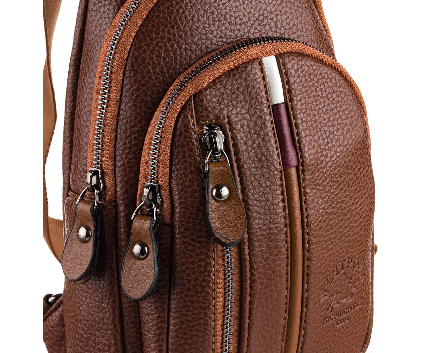 PU Leather Crossbody Bag, 7006