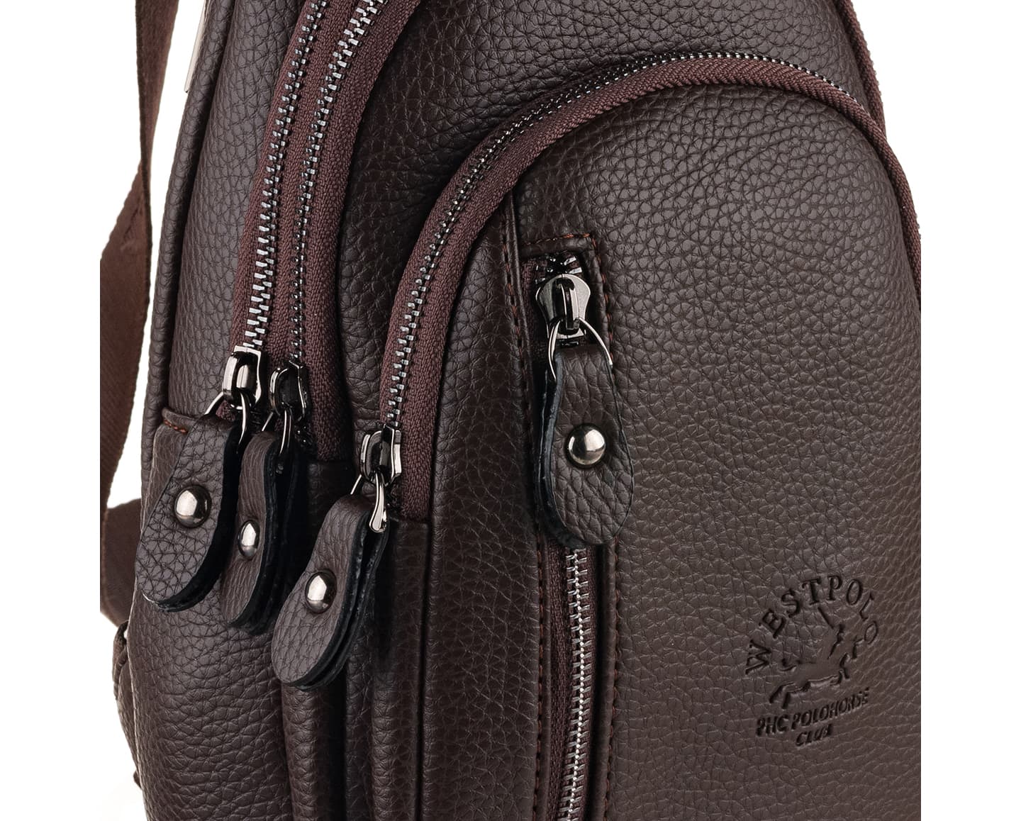 PU Leather Crossbody Bag, 7014