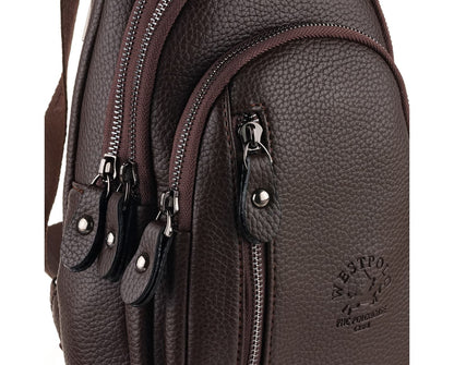 PU Leather Crossbody Bag, 7014