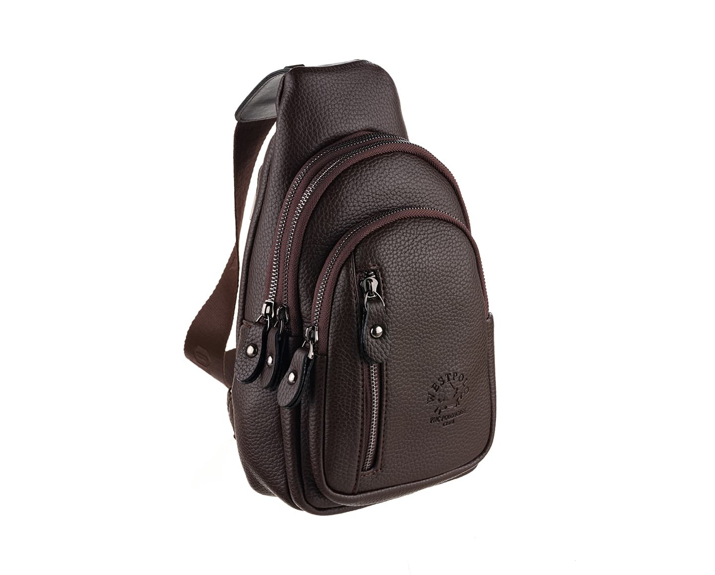 PU Leather Crossbody Bag, 7014