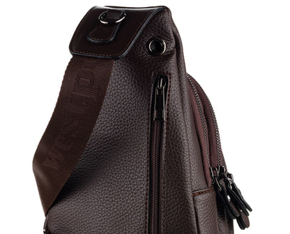 PU Leather Crossbody Bag, 7014