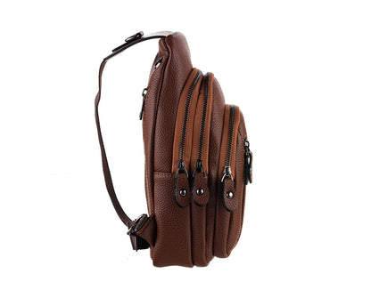 PU Leather Crossbody Bag, 7014