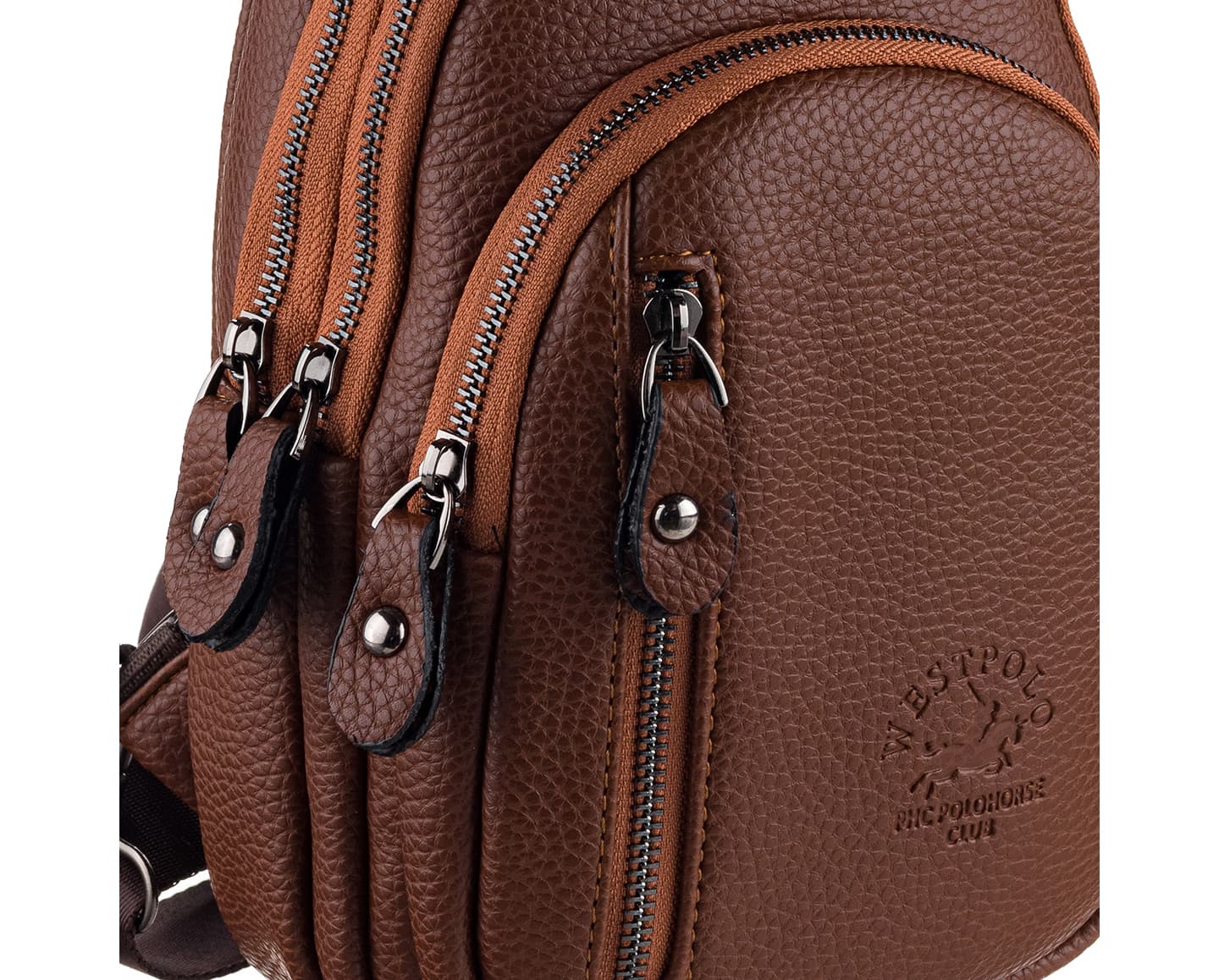 PU Leather Crossbody Bag, 7014
