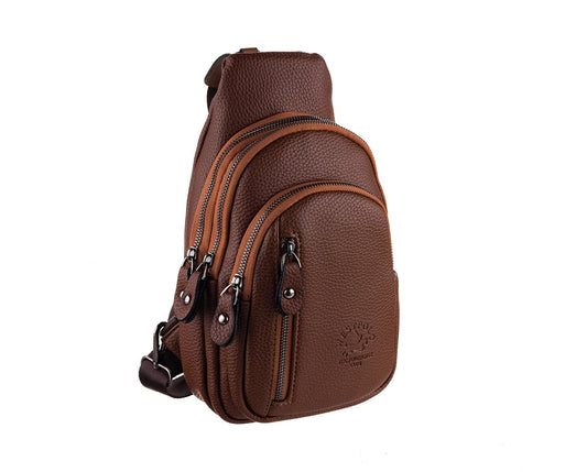 PU Leather Crossbody Bag, 7014