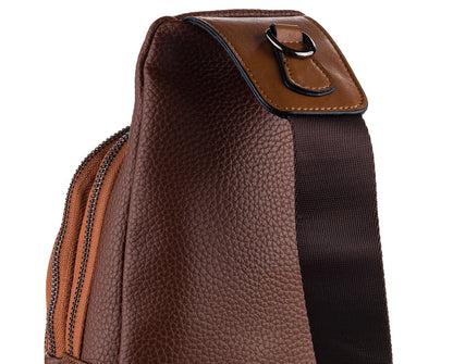 PU Leather Crossbody Bag, 7014