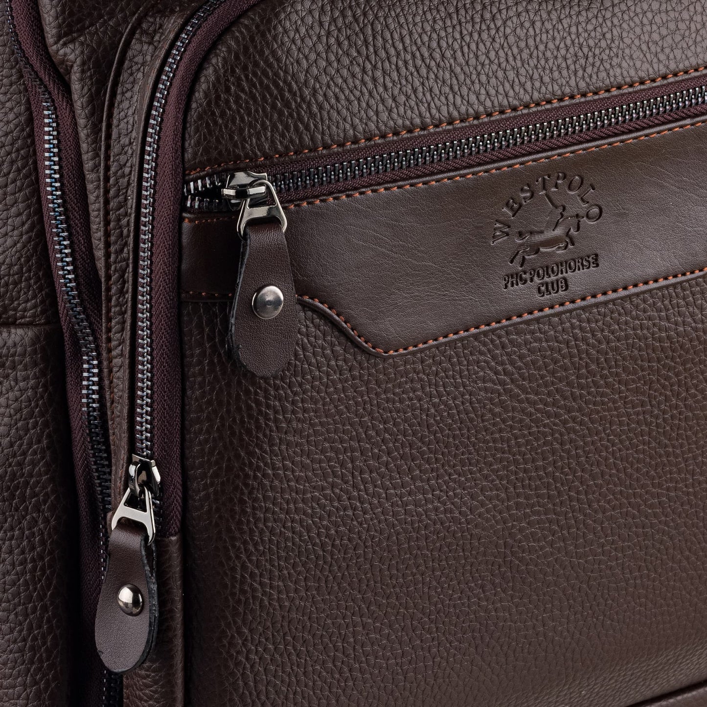 PU Leather Bacpack, 6012