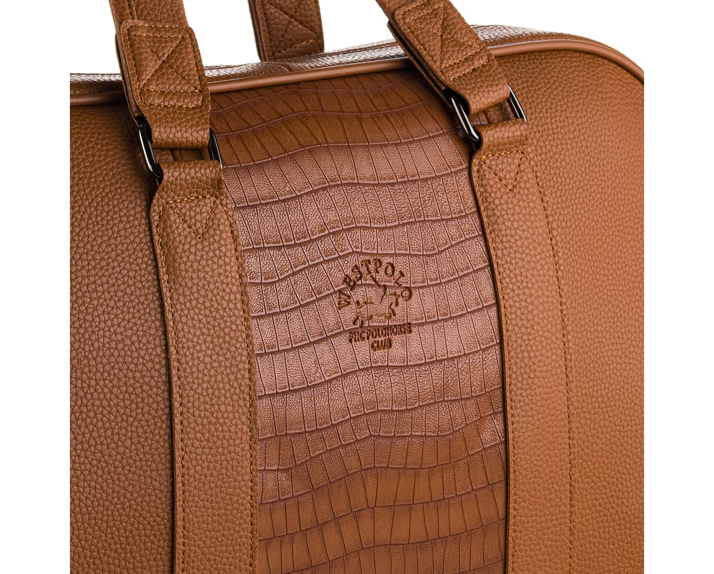 PU Leather Weekend Duffle Bag, 7027