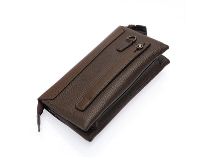 PU Leather Men's Handbag, 5008