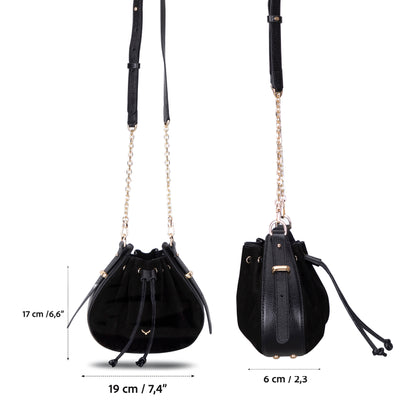 Valentina Suede Leather Women's Bag