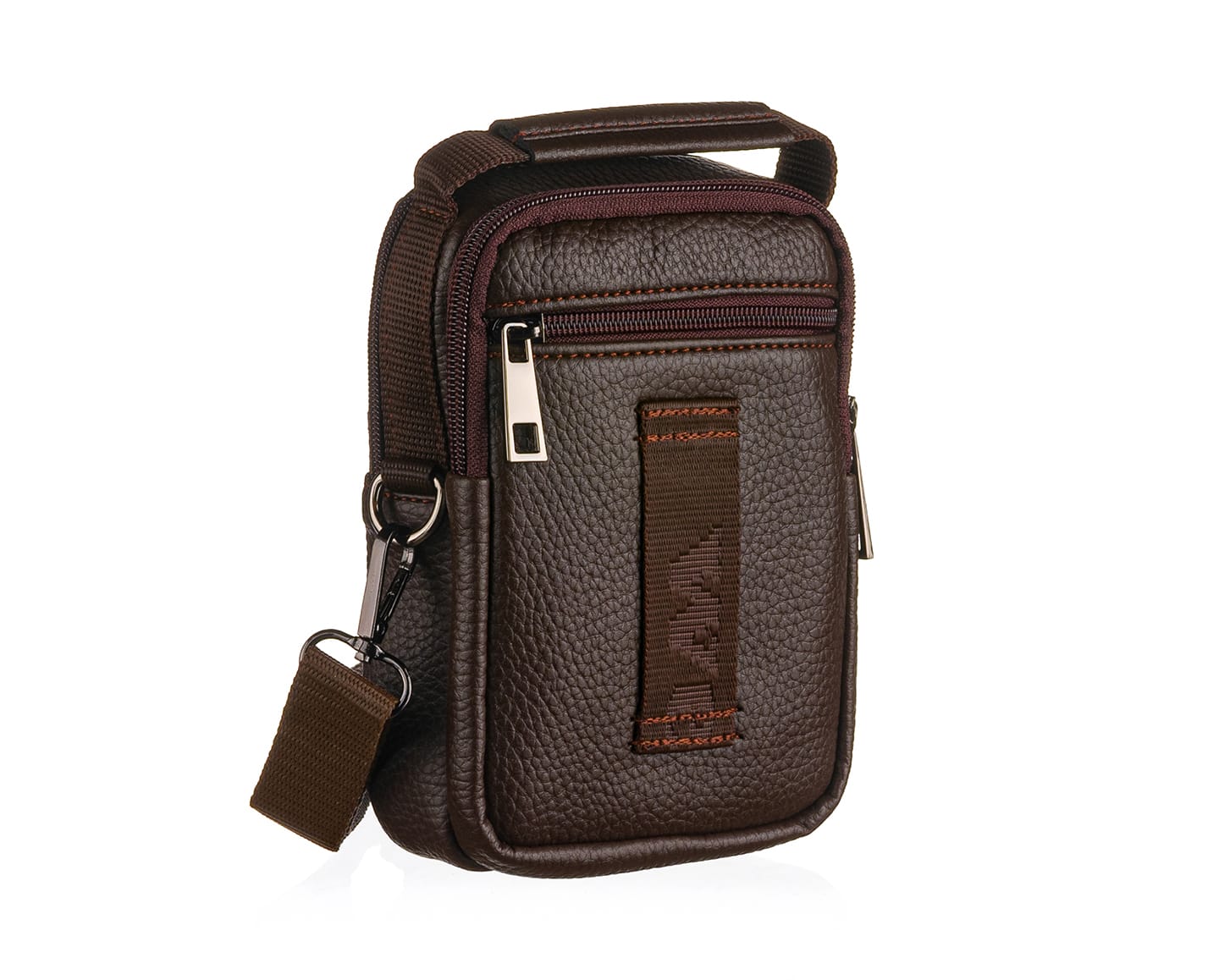 PU Leather Crossbody Bag, 6044