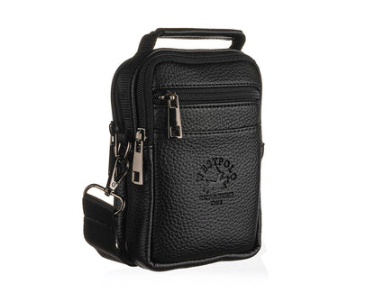 PU Leather Crossbody Bag, 6044