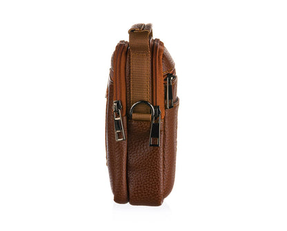 PU Leather Crossbody Bag, 6044