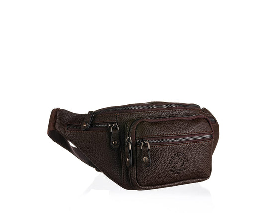 PU Leather Waist Bag, 6056