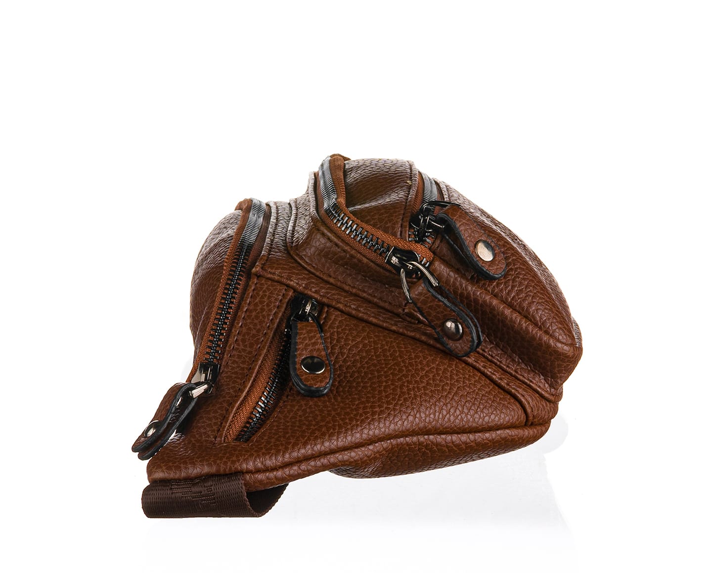 PU Leather Waist Bag, 6056
