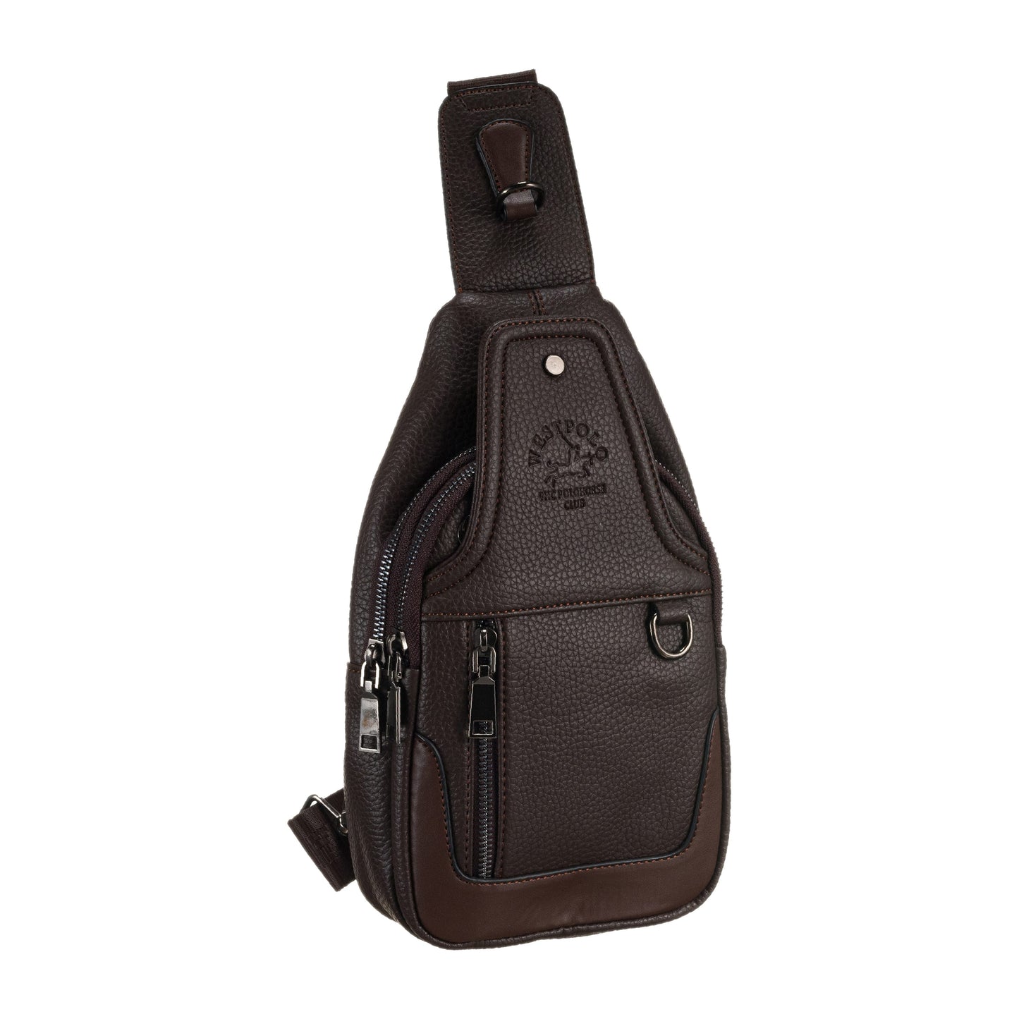 PU Leather Crossbody Bag, 7038