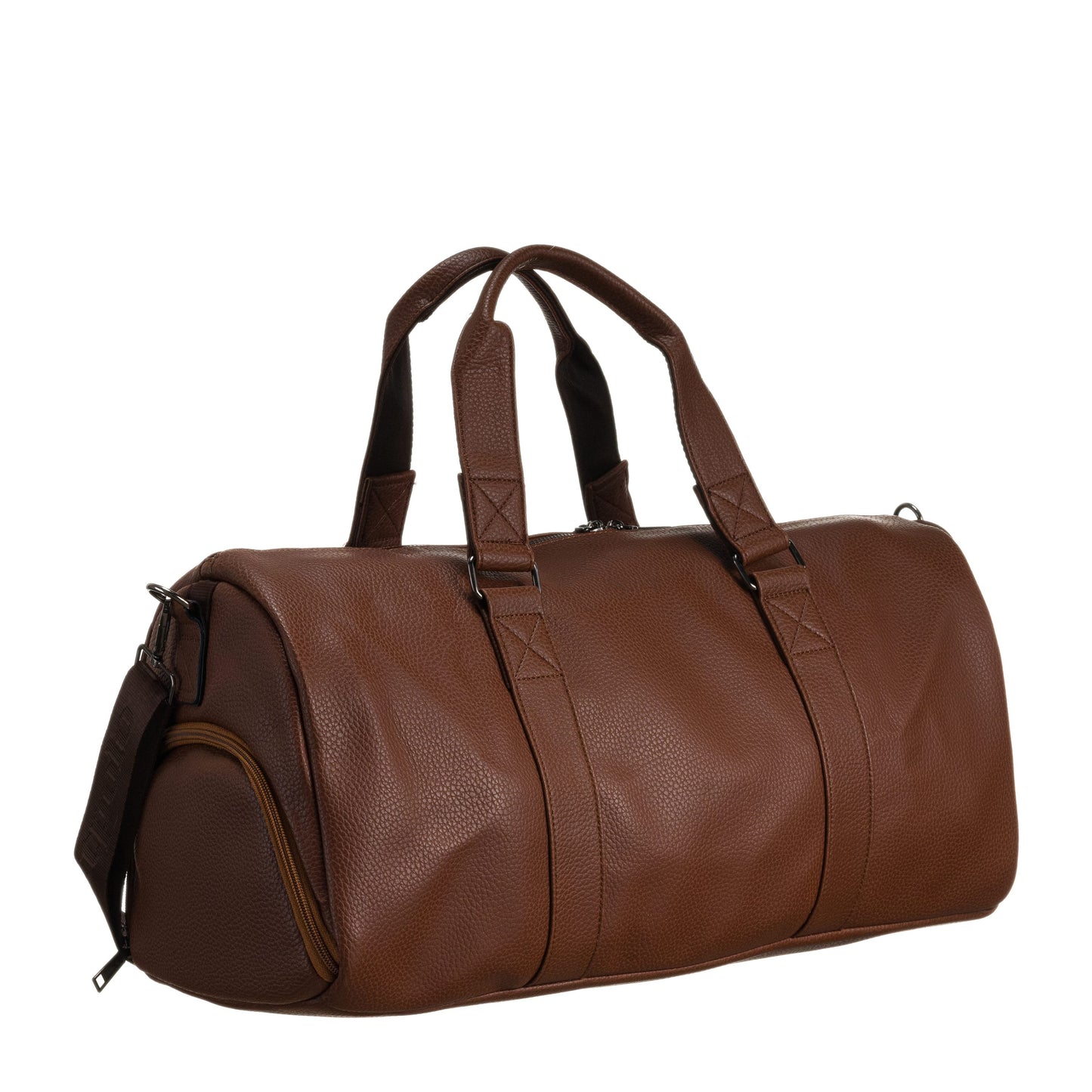 PU Leather Weekend Duffle Bag, 7039