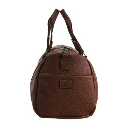 PU Leather Weekend Duffle Bag, 7039