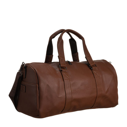 PU Leather Weekend Duffle Bag, 7039